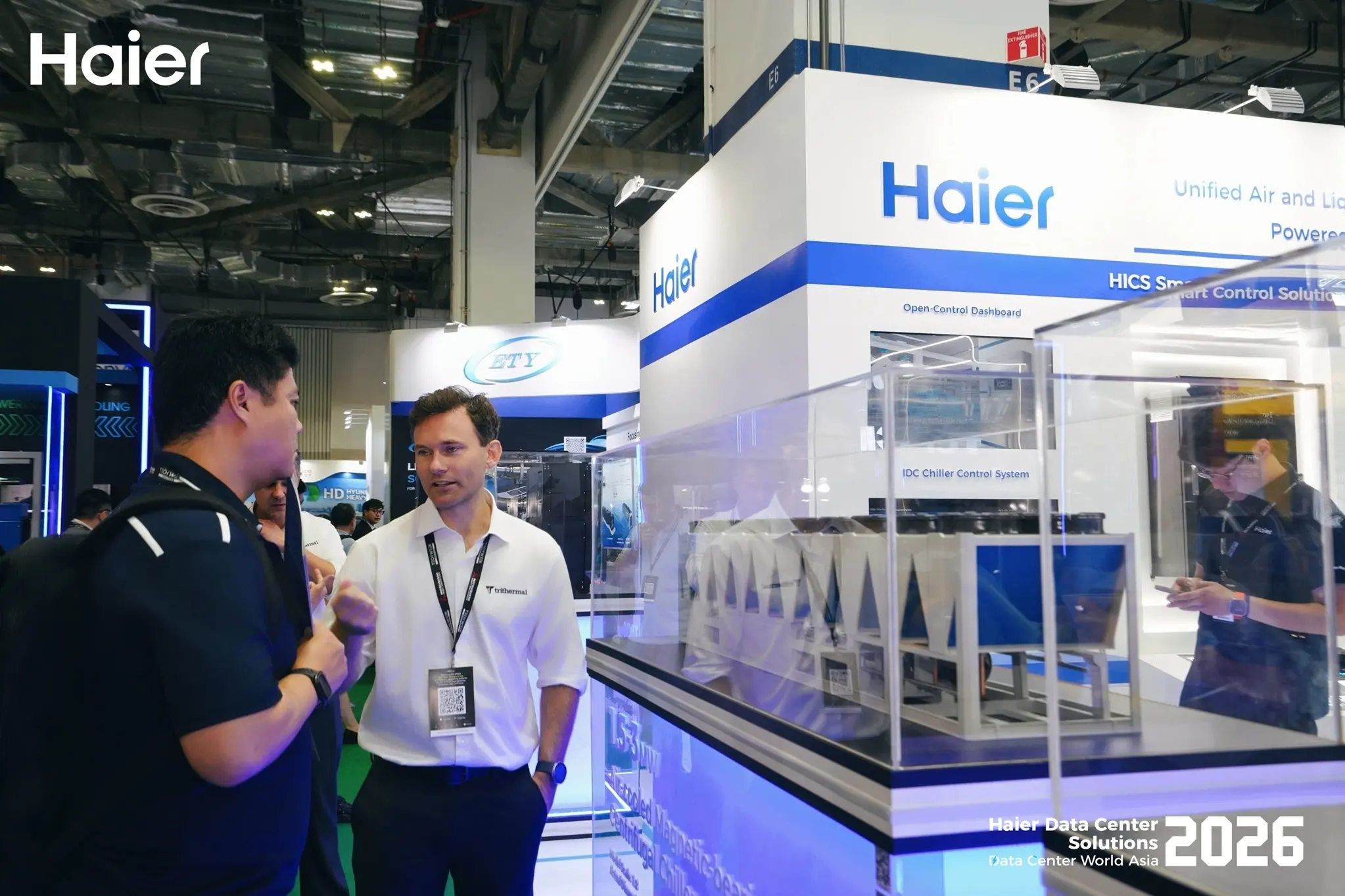 ไฮเออร์ เปิดตัวโซลูชันระบบทำความเย็นดาต้าเซ็นเตอร์ครบวงจรในงาน Data Centre World Asia 2026 พร้อมวางแผนใช้โรงงานระยองเป็นฐานผลิตรองรับตลาดภูมิภาค