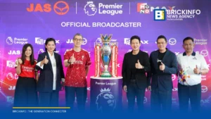 JAS ร่วมกับ Monomax จัดแสดงถ้วยพรีเมียร์ลีกของจริง Premier League Trophy ในไทย ประจำฤดูกาล 2026/27