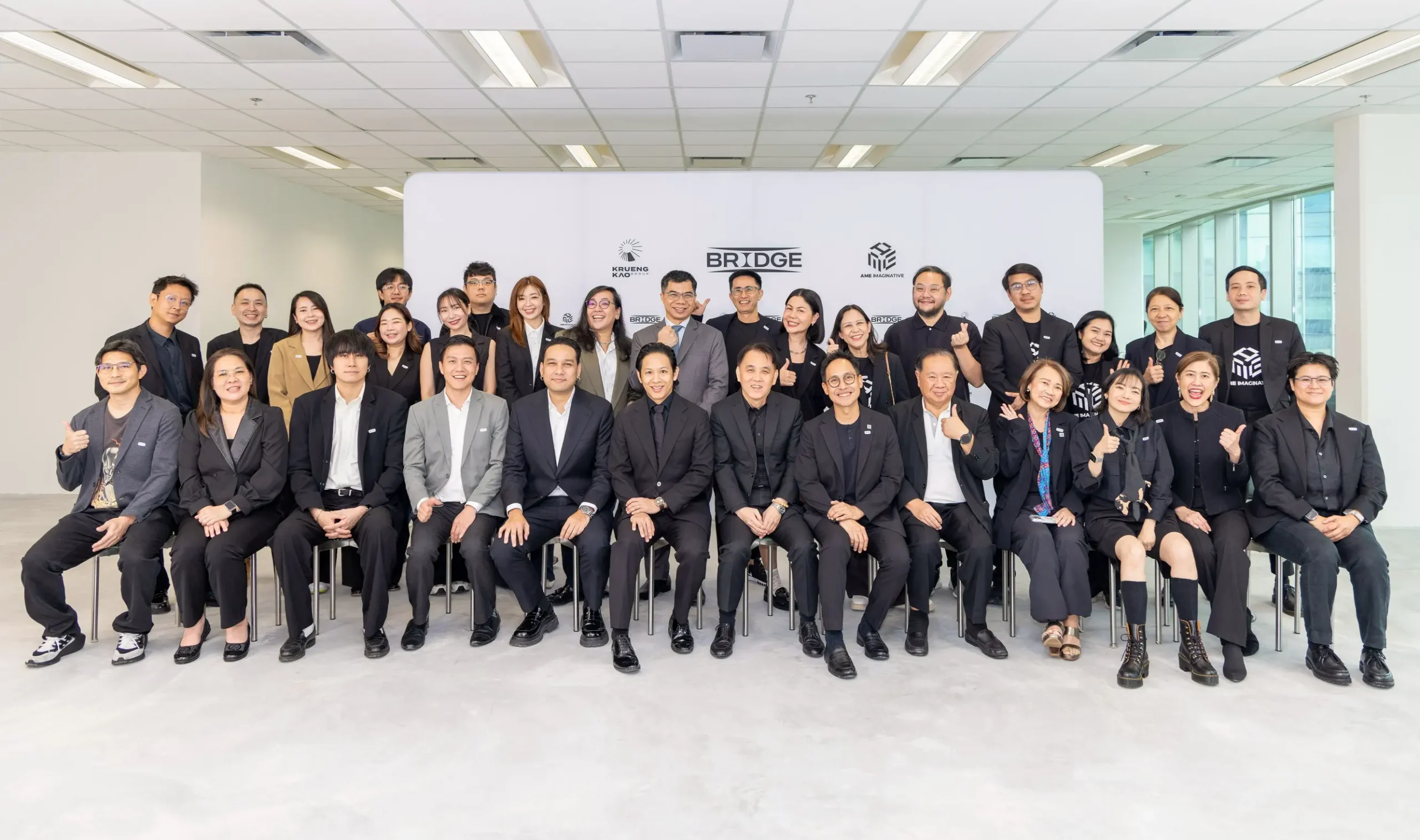 ครึ่งเก้า GROUP ร่วมทุน AME Imaginative ในเครือ Amarin Group จัดตั้ง Bridge Management ลุยธุรกิจบริหารจัดการและพัฒนาศิลปินในอุตสาหกรรมดนตรี