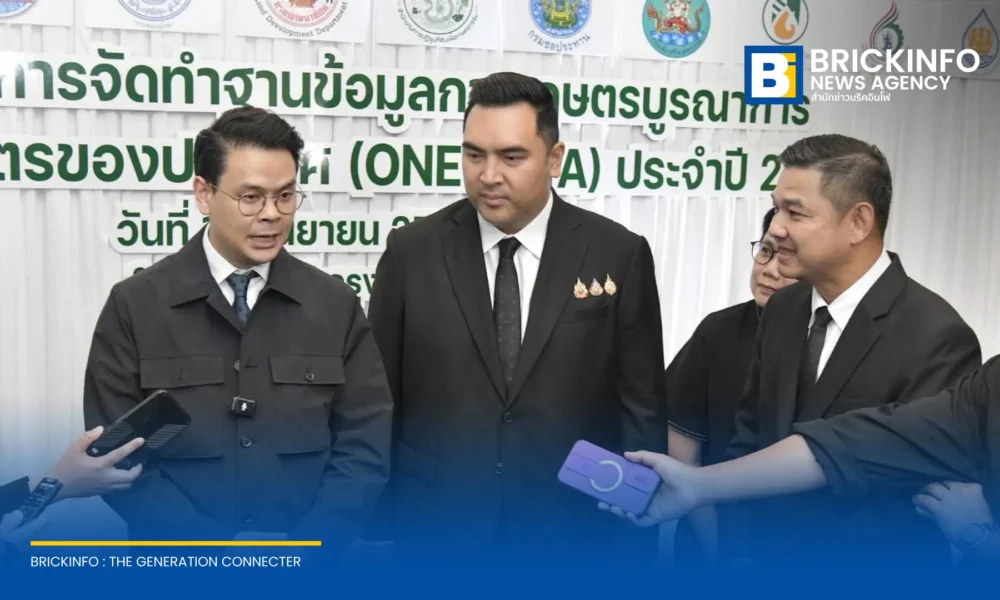 สำนักงานสถิติแห่งชาติแถลงผล One Data บูรณาการข้อมูลการเกษตรกว่า 300 ล้าน Records เผยเกษตรกรไทยอายุเฉลี่ย 59 ปี เล็งขยายเชื่อมโยง 15 หน่วยงานในปี 2570