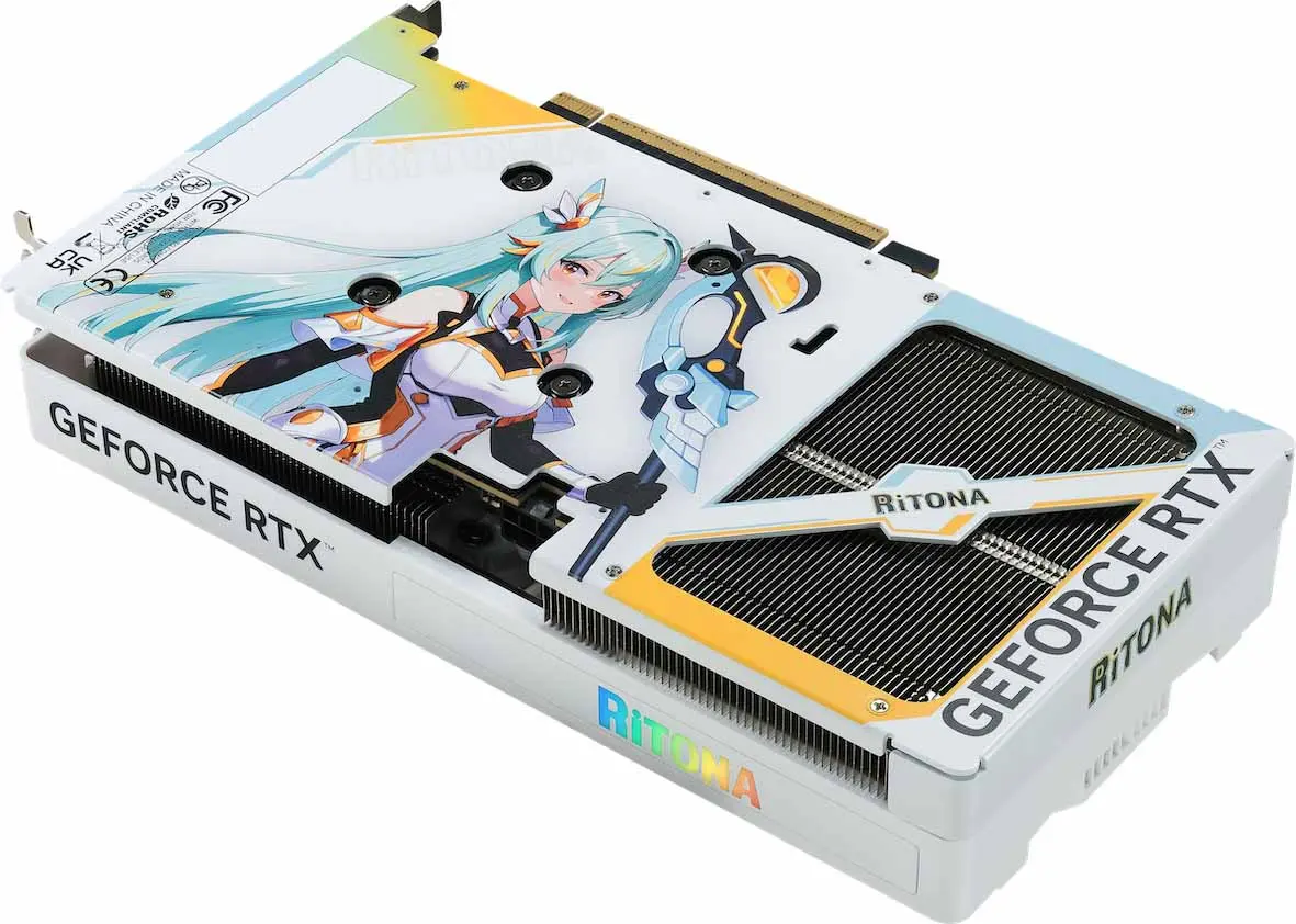 PALIT เปิดตัวการ์ดแสดงผล GeForce RTX 5060 Ti 8GB RiTONA OC พร้อมเปิดตัวดิจิทัลแบรนด์แอมบาสเดอร์ RiTONA สู่ตลาดโลก ตัวการ์ดดีไซน์พัดลมคู่สีขาวพร้อมไฟ ARGB