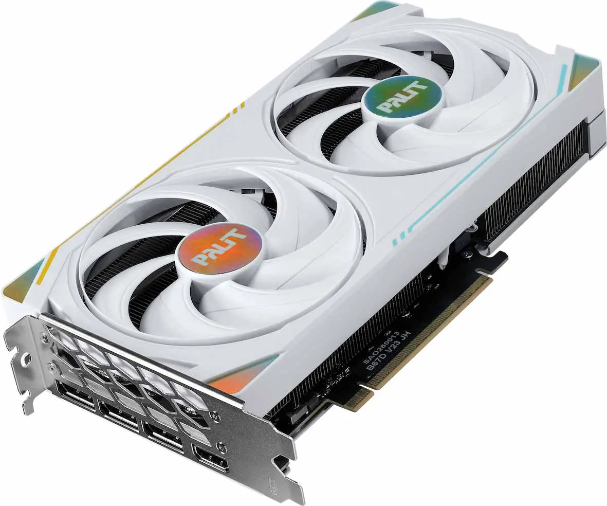 PALIT เปิดตัวการ์ดแสดงผล GeForce RTX 5060 Ti 8GB RiTONA OC พร้อมเปิดตัวดิจิทัลแบรนด์แอมบาสเดอร์ RiTONA สู่ตลาดโลก ตัวการ์ดดีไซน์พัดลมคู่สีขาวพร้อมไฟ ARGB