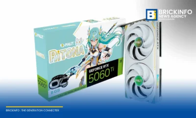 PALIT เปิดตัวการ์ดแสดงผล GeForce RTX 5060 Ti 8GB RiTONA OC พร้อมเปิดตัวดิจิทัลแบรนด์แอมบาสเดอร์ RiTONA สู่ตลาดโลก ตัวการ์ดดีไซน์พัดลมคู่สีขาวพร้อมไฟ ARGB