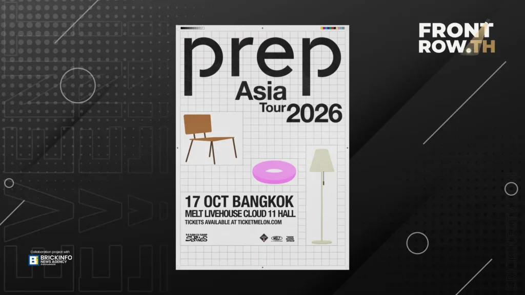 PREP เตรียมกลับมาเยือนไทย จัดคอนเสิร์ต 17 ตุลาคมนี้ใน Maho Rasop Series 2026