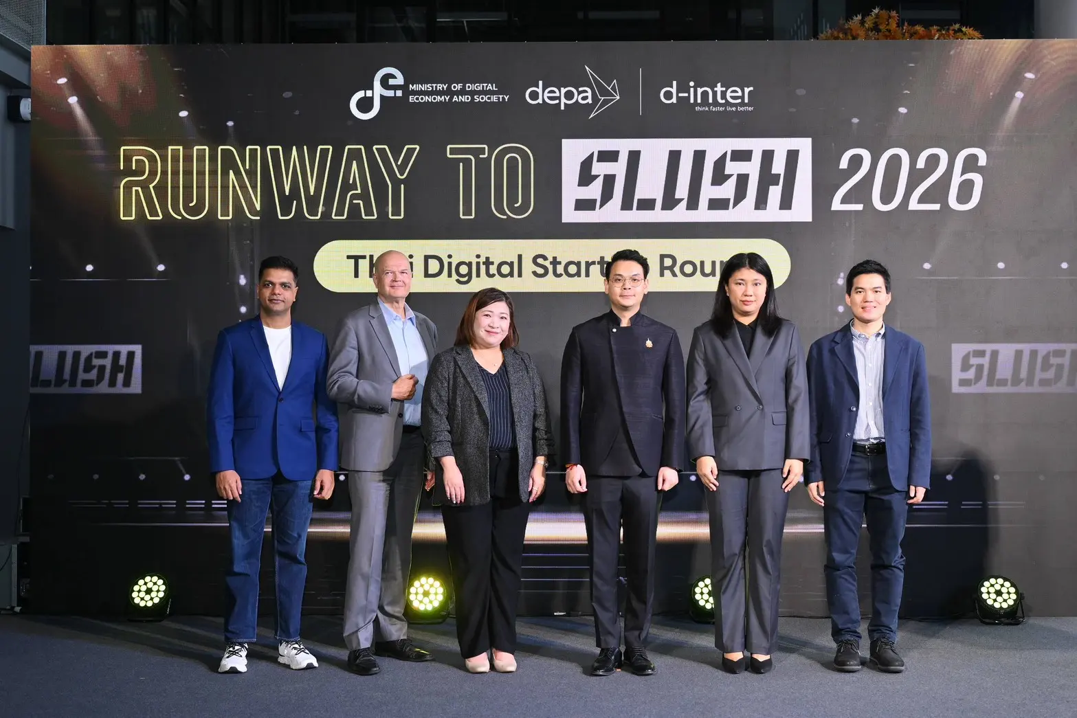 กระทรวงดีอี และ ดีป้า จัดแข่งขัน RUNWAY TO SLUSH 2026 คัดเลือก 8 สตาร์ทอัพไทยเป็นตัวแทนประเทศร่วมงานเทคโนโลยีนานาชาติ ณ กรุงเฮลซิงกิ ประเทศฟินแลนด์