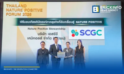 SCGC รับรางวัล Nature Positive Stewardship Award 2026 จากกระทรวงทรัพยากรธรรมชาติและสิ่งแวดล้อม จากผลงานฟื้นฟูความหลากหลายทางชีวภาพในโครงการป่าชายเลน Premium T-VER