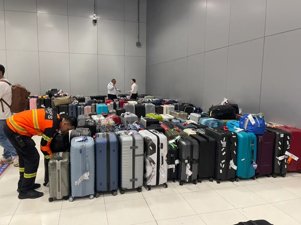 Suvarnabhumi Airport coordinates with Thai Airways to address baggage delays and flight disruptions caused by ground staff shortages and equipment issues following floods.