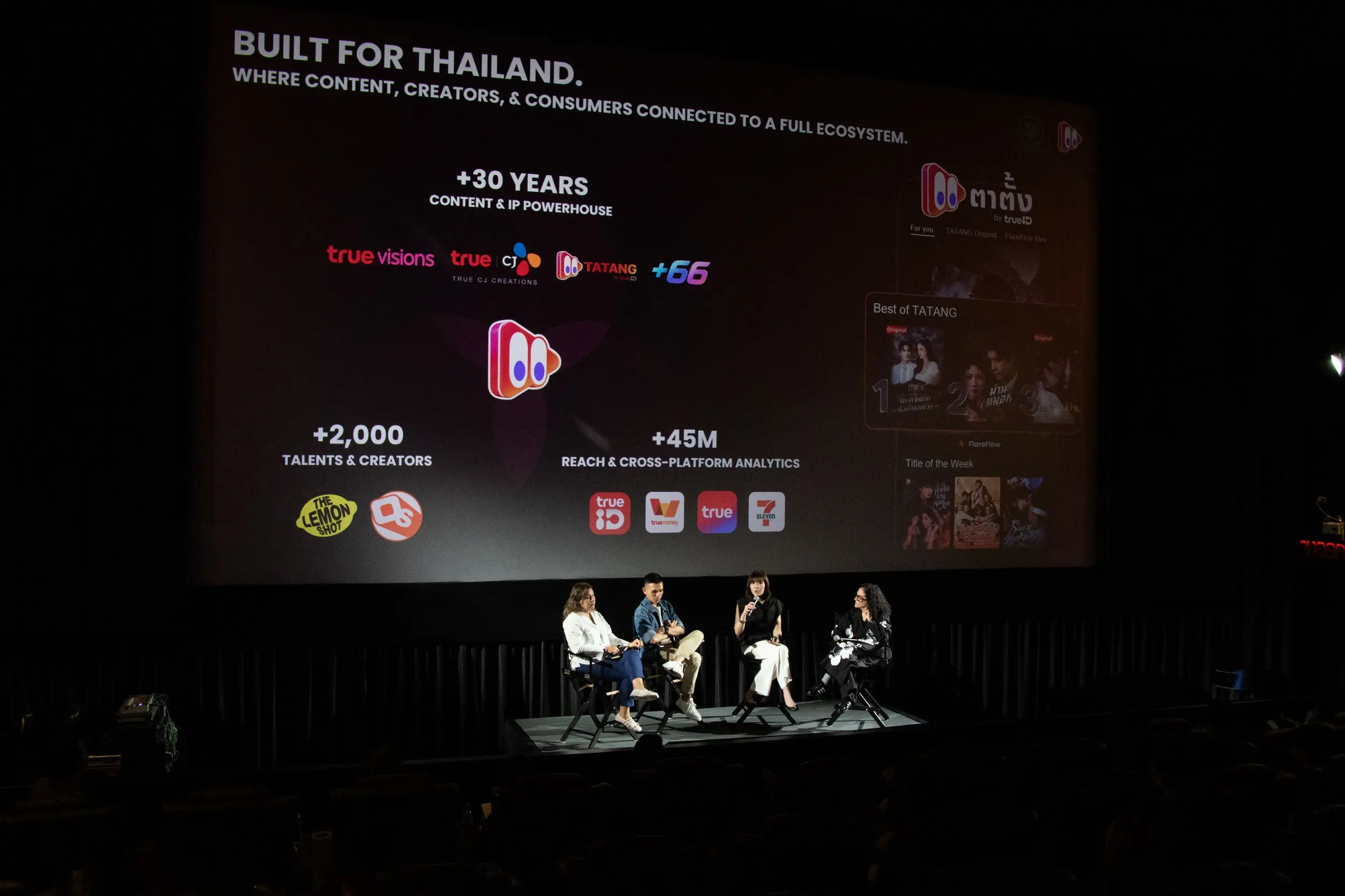 TATANG by TrueID ร่วมมือ COL Group พัฒนาหลักสูตรผลิตซีรีส์แนวตั้งด้วยเทคโนโลยี AI พร้อมนำเข้าคอนเทนต์พากย์ไทยจาก FlareFlow กว่า 260 เรื่องสู่ระบบนิเวศทรู