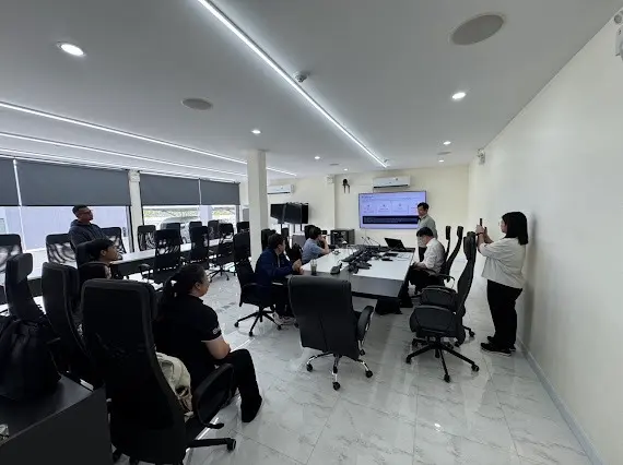 กรมวิทยาศาสตร์บริการ ร่วมกับ สอวช. ทดสอบยานยนต์ไร้คนขับระดับ 4 (CAV Level 4) ครั้งแรกของไทย ณ ศูนย์ T-CAVs ระยอง เดินหน้าเก็บข้อมูลเชิงเทคนิคหนุนมาตรฐานความปลอดภัย