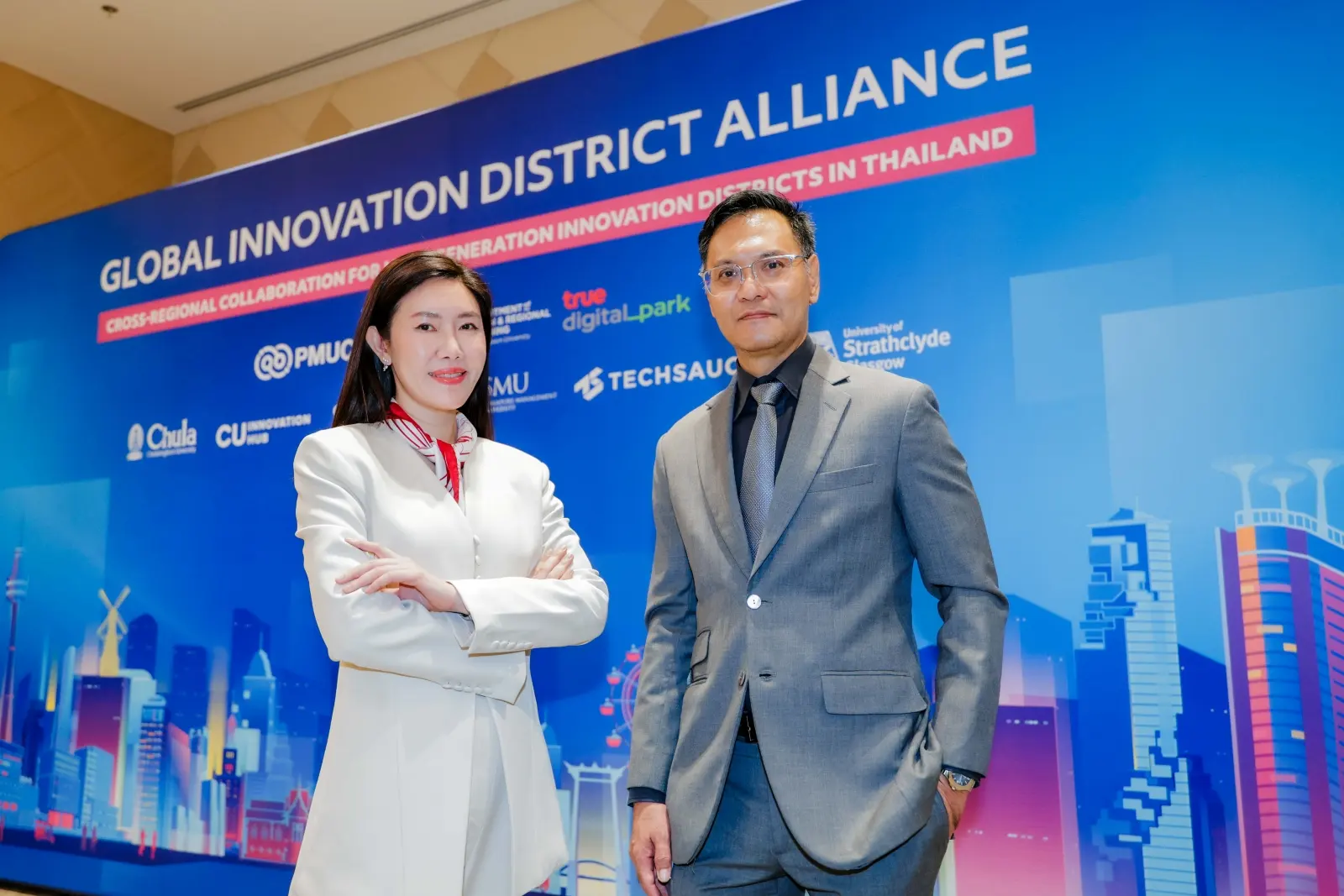 ทรู ดิจิทัล พาร์ค จับมือ จุฬาฯ บพข. และพันธมิตรจาก 4 ประเทศ เปิดตัว Global Innovation District Alliance ปั้นย่านสุขุมวิทใต้เป็นพื้นที่ทดสอบเทคโนโลยี Deep-Tech