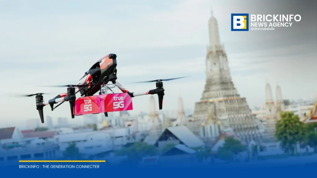 True Corporation Tests True SkyBridge Autonomous Drone Delivery Across Bangkok