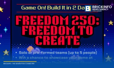สถานทูตสหรัฐฯ ประจำประเทศไทย เปิดรับสมัครนักพัฒนาเกมร่วมแข่งขัน Freedom 250 Game Jam ลุ้นแสดงผลงานที่ U.S. Pavilion ในงาน Gamescom Asia x Thailand Game Show 2026