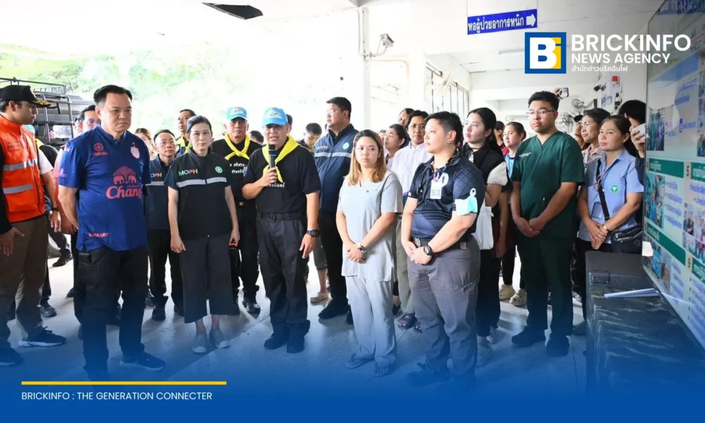 นายกฯ อนุทิน ลงพื้นที่ตรวจโรงพยาบาลสนามและศูนย์พักพิงน้ำท่วมปราจีนบุรี เผยกระทบ 7 อำเภอ กว่า 5.5 หมื่นครัวเรือน ด้าน ปภ. และอุตุฯ เตือนรับมือฝนตกหนักต่อเนื่อง