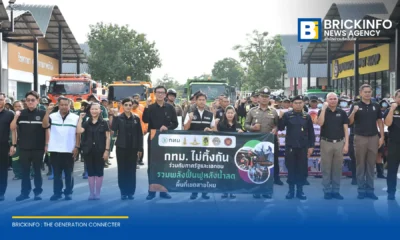 กรุงเทพมหานครบูรณาการทุกภาคส่วน ระดมเจ้าหน้าที่ 550 นาย ลุยฟื้นฟูทำความสะอาดและจัดเก็บขยะตกค้างในพื้นที่เขตสายไหม หลังสถานการณ์น้ำท่วมเริ่มคลี่คลาย