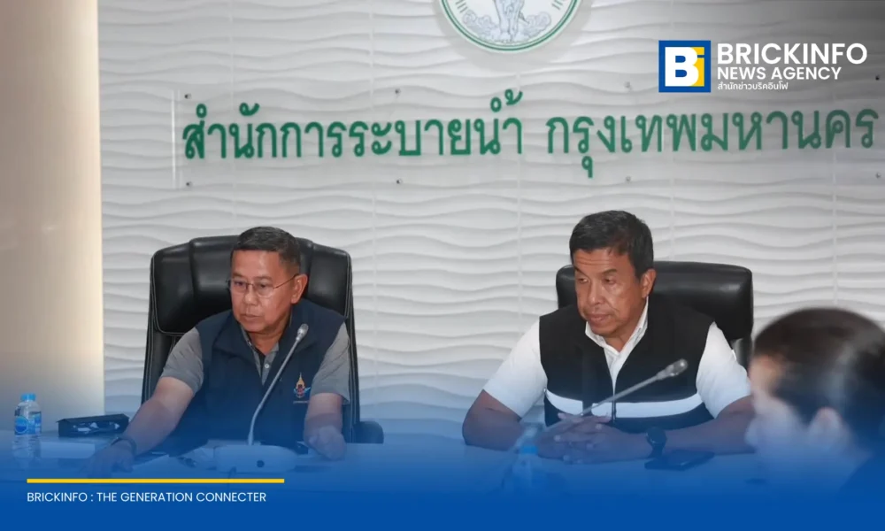 กรุงเทพมหานคร ร่วมกับกระทรวงกลาโหม ประชุมรับมือน้ำท่วม เสนอตั้งศูนย์บรรเทาสาธารณภัยระดับเขต 50 เขต บูรณาการกำลังพลและเครื่องมือช่วยเหลือประชาชน