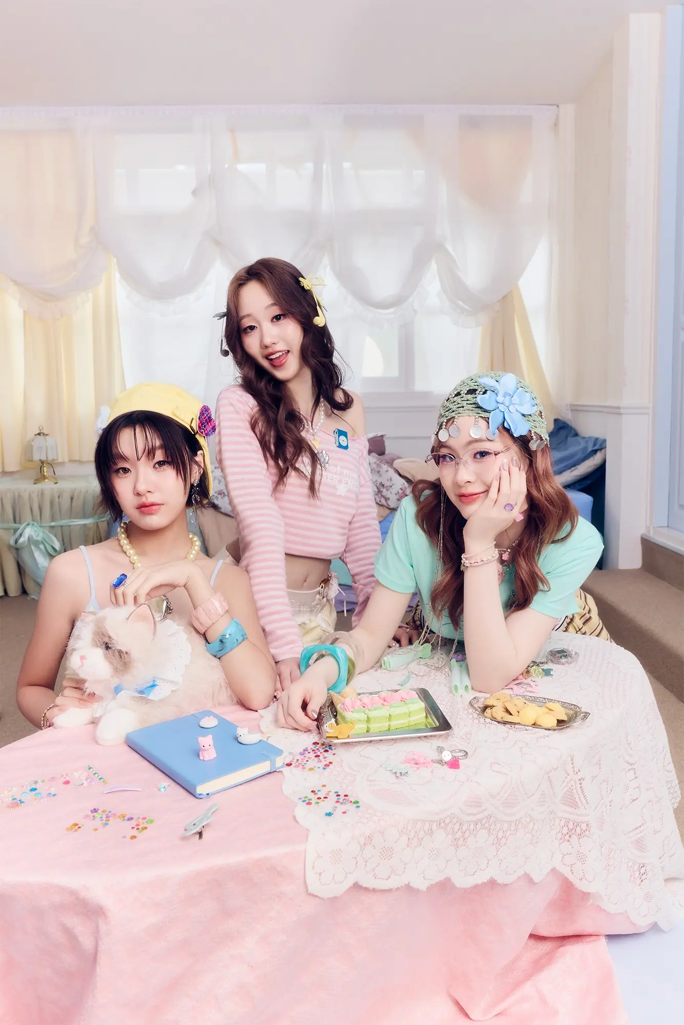 ily เกิร์ลกรุ๊ป 3 สมาชิกจากค่าย XOXO Entertainment เปิดตัวซิงเกิลที่ 6 เพลง คิตตี้บอย แนวเพลง Teen Pop ได้ แจ๊ป The Richman Toy และ PHAT55 นั่งแท่นโปรดิวเซอร์