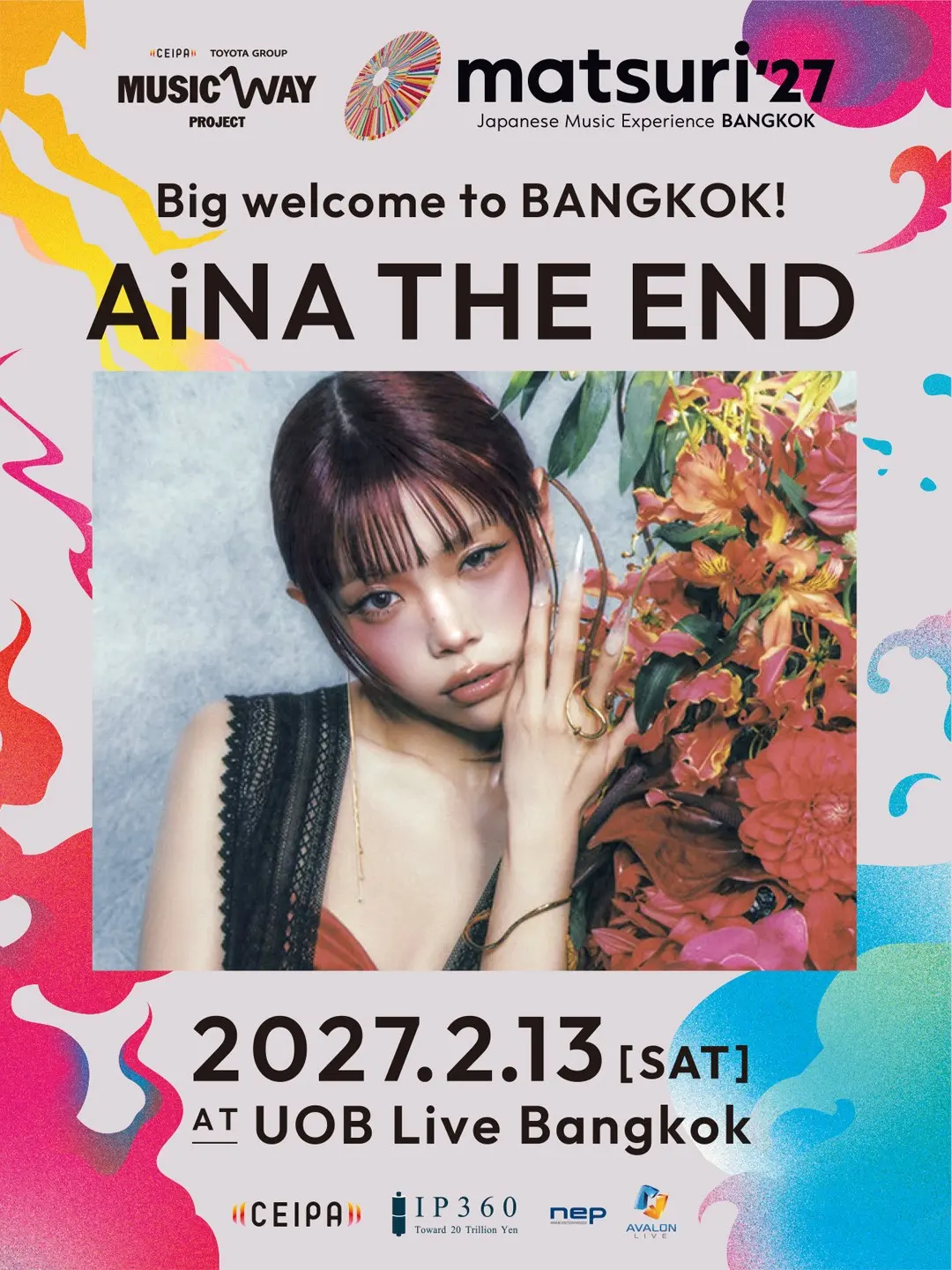 โปสเตอร์เทศกาลดนตรี matsuri 27 Japanese Music Experience BANGKOK