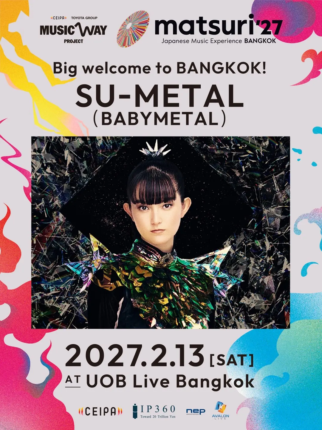 โปสเตอร์เทศกาลดนตรี matsuri 27 Japanese Music Experience BANGKOK