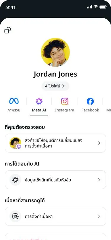 Meta เปิดตัวฟีเจอร์ Parental Supervision บน Meta AI ทั่วโลก ให้ผู้ปกครองดูภาพรวมหัวข้อที่วัยรุ่นสอบถาม พร้อมเพิ่มโหมด Limited Content จำกัดเนื้อหา