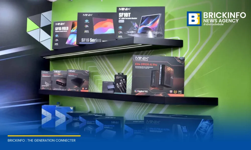 MINIX เปิดตัวผลิตภัณฑ์ Mini PC รุ่น S304-AI ดีไซน์บาง 13.5 มม. พร้อมเวิร์กสเตชัน AI ชิปเซ็ต AMD, Intel และ NVIDIA ในงาน Hong Kong Electronics Fair