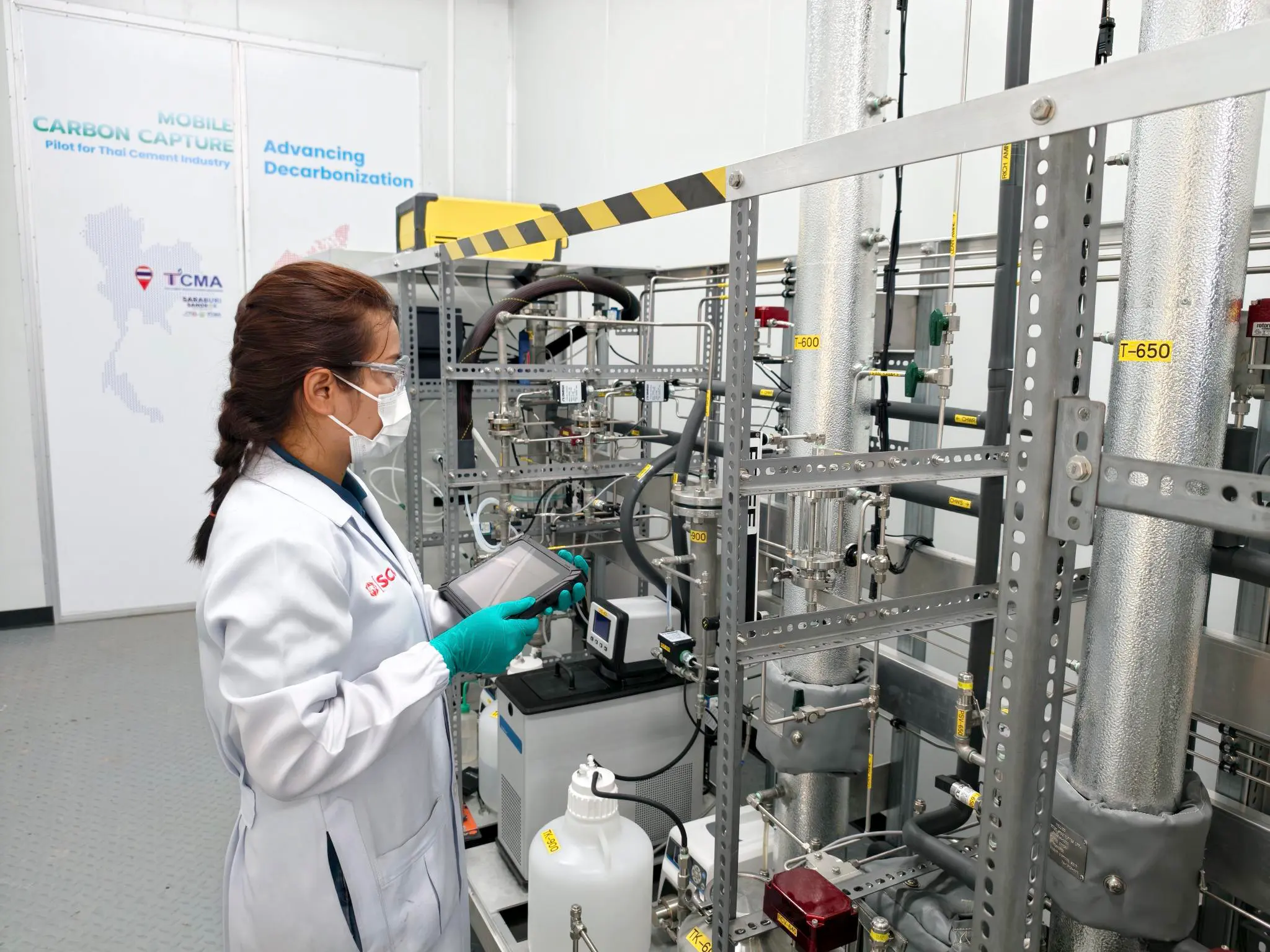 SCG CBM นำร่องทดลองใช้หน่วยดักจับคาร์บอนเคลื่อนที่ MCCU แห่งแรกในอุตสาหกรรมปูนซีเมนต์ไทย เดินหน้าเก็บข้อมูลจริงสู่เป้าหมาย Net Zero 2050