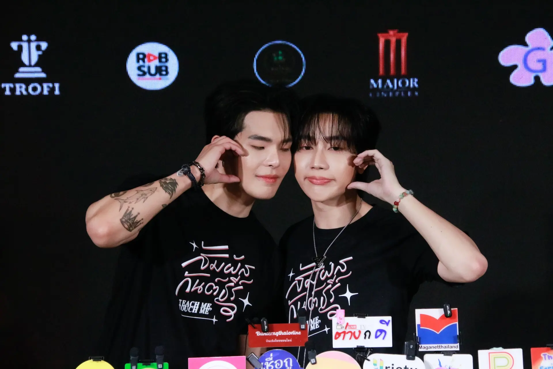 เอบี กรุ๊ป เอ็นเตอร์เทนเมนท์ จัดงานเปิดตัวซีรีส์ สัมผัสกันต์ธีร์ Teach Me Touch Me The Series รอบ Premiere ก่อนเริ่มออกอากาศทางสตรีมมิ่ง iQIYI วันที่ 14 ตุลาคมนี้