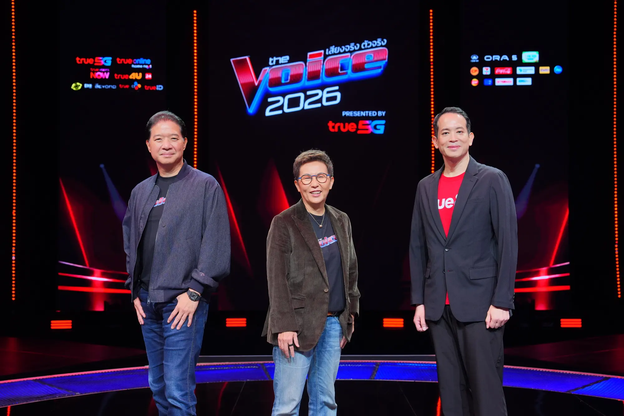 The Voice Thailand 2026 พร้อมเปิดฉาก 11 ตุลาคมนี้ ดึง 4 โค้ช ก้อง คิ้ม โอ๊ต จ๋าย เฟ้นหาเสียงจริงตัวจริง เสริมระบบการมีส่วนร่วมผ่าน TrueID ออกอากาศทาง True4U
