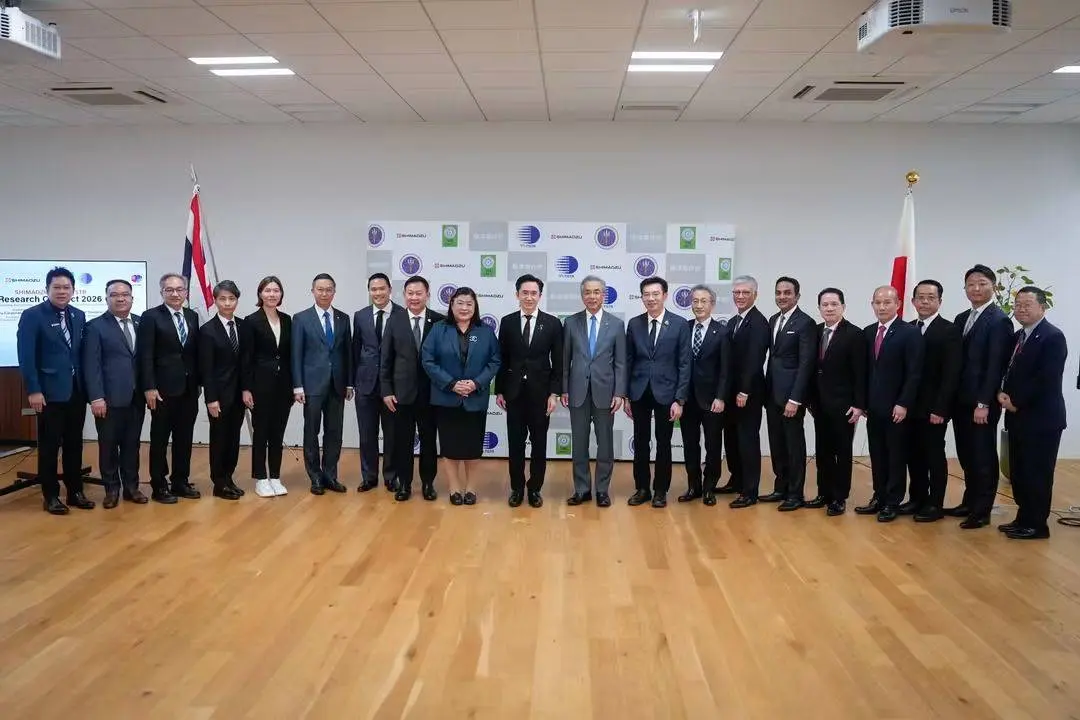วว. และ วช. ลงนาม LOI ร่วมกับ ชิมัดสึ คอร์ปอเรชัน ญี่ปุ่น มุ่งร่วมวิจัยและพัฒนาเทคโนโลยีวิทยาศาสตร์ขั้นสูง หนุน 3 อุตสาหกรรม สุขภาพ เซมิคอนดักเตอร์ และเกษตร