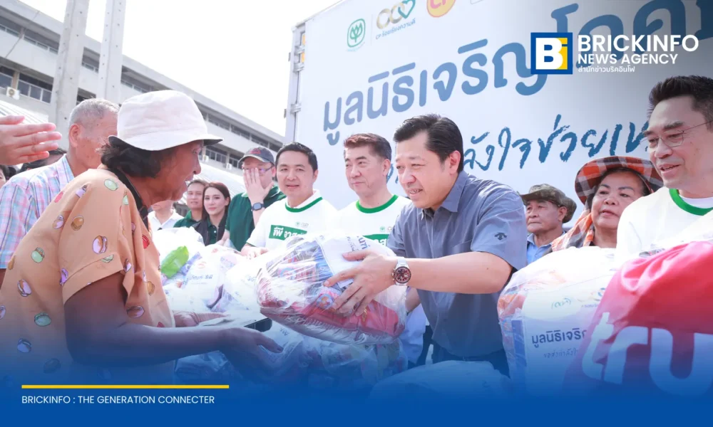 ทรู คอร์ปอเรชั่น ลงพื้นที่เขตลาดกระบัง มอบถุงยังชีพ ติดตั้งรถ COW เสริมสัญญาณเคหะร่มเกล้า พร้อมออกมาตรการเน็ตฟรีและขยายวันชำระเงินช่วยผู้ประสบภัยน้ำท่วม